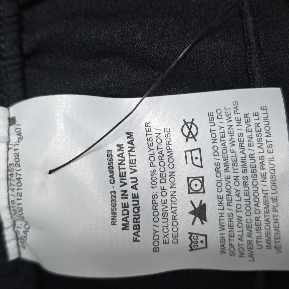 NWT Nike Yoga Black Athletic Men's Shorts - Size XL - Picture 4 of 7